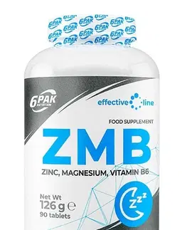 Stimulanty a energizéry ZMB - 6PAK Nutrition 90 kaps.
