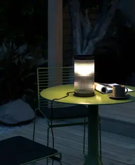 Vonkajšie osvetlenie terasy Nordlux Stolová lampa Coupar na vonkajšie použitie, čierna