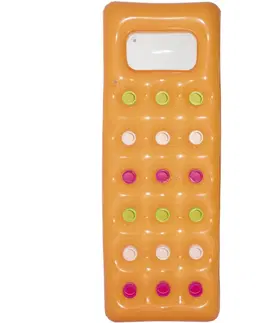 Príslušenstvo k potápačským oblekom Nafukovacie lehátko Bestway Fashion 188 x 71 cm oranžová