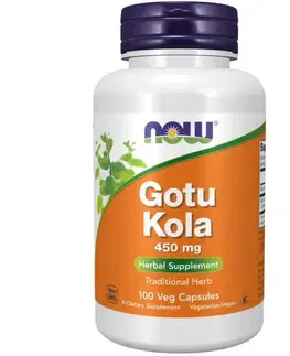 Rastlinné doplnky NOW Foods Gotu Kola 100 kaps.