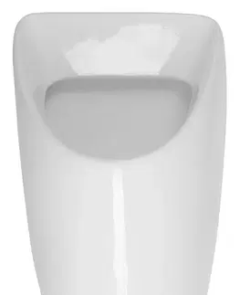 Kúpeľňa Bruckner - SCHWARN keramický urinál, zadný prívod, zadný odpad, biela 201.701.4