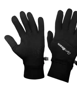Rukavice na cvičenie GymBeam Bežecké rukavice Unstoppable Black  M/L