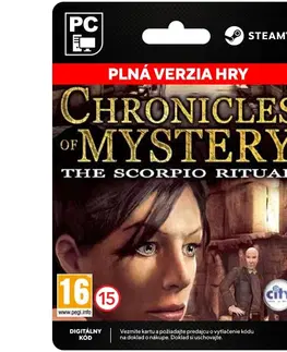 Hry na PC Chronicles Of Mystery: The Scorpio Ritual [Steam]