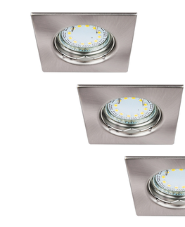 LED osvetlenie Rabalux Rabalux 1054 - SADA 3xLED Podhľadové svietidlo LITE 3xGU10-LED/3W/230V 