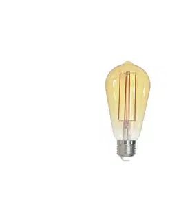 LED osvetlenie  LED Žiarovka FILAMENT SLIM VINTAGE ST64 E27/4,5W/230V 1800K 