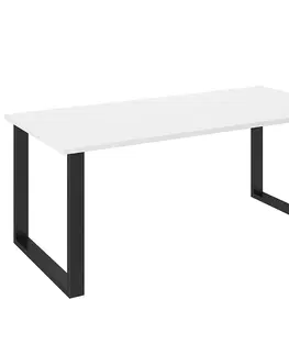Stoly v podkrovnom štýle Stôl Imperial 185x90-Biela