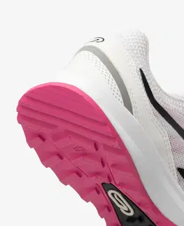 dámske tenisky Dámska bežecká obuv Run Active Grip bielo-ružová