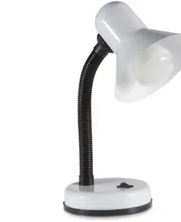 Lampy  Stolná lampa SMIESZEK 1xE27/40W/230V biela 