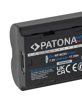 Predlžovacie káble PATONA PATONA - Aku Fuji NP-W235 2400mAh Li-Ion Platinum USB-C nabíjanie X-T4 