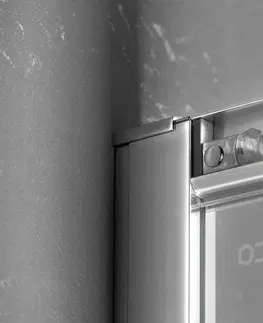 Sprchové dvere GELCO - SIGMA SIMPLY obdĺžniková sprchová zástena 1000x800 L/P varianta, rohový vstup GS2110GS2180