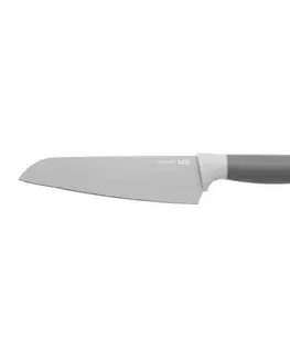 Samostatné nože Nôž Leo Santoku 17cm (sivý)