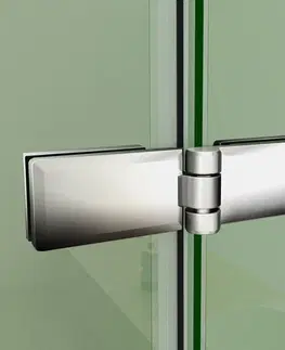 Sprchovacie kúty H K - Obdĺžnikový sprchovací kút MELODY R128, 120x80 cm sa zalamovacím dverami vrátane sprchovej vaničky z liateho mramoru SE-MELODYR128 / SE-ROCKY-12080