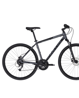 Bicykle Pánsky crossový bicykel KELLYS CLIFF 90 28" 8.0 Black Red - XL (23", 185-200 cm)
