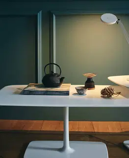 Stolové lampy na písací stôl Artemide Artemide Demetra Micro stolová lampa 2 700 K biela