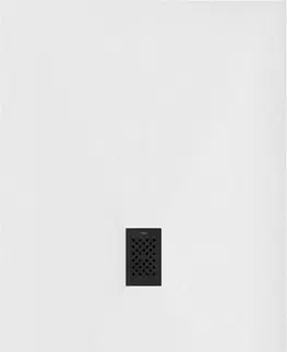 Vane MEXEN/S - Hugo sprchová vanička SMC 150x100, biela, krytka čierna 42101015-B