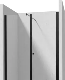 Sprchovacie kúty DEANTE/S - pevná stena 100 krídlové dvere 90 KTSWN41P+KTS_N30P+KTS_N11X KERRIA/0246