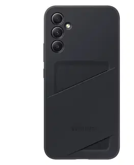 Puzdrá na mobilné telefóny Zadný kryt Card Slot Cover pre Samsung A34, čierna - OPENBOX (Rozbalený tovar s plnou zárukou) EF-OA346TBEGWW