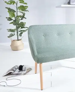 Lavice do jedálne LuxD Dizajnová lavica Sweden limetková
