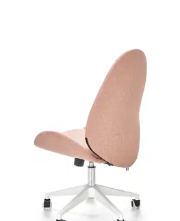 Kancelárske stoličky HALMAR Falcao kancelárska stolička ružová