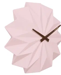 Hodiny Nástenné hodiny KA5531PI Karlsson, Origami, 27cm