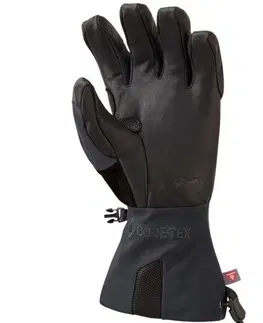 Zimné rukavice Rukavice Rab Pivot GTX Glove black / bl XL
