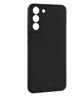 Puzdrá na mobilné telefóny Zadný pogumovaný kryt FIXED Story pre Samsung Galaxy S23 Plus, čierna FIXST-1041-BK