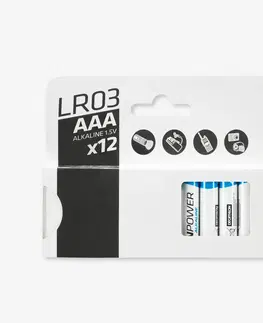 kemping Súprava 12 alkalických batérií LR03 – AAA