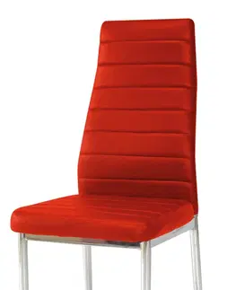 Jedálenské stoličky SIGNAL H-261 jedálenská stolička červená