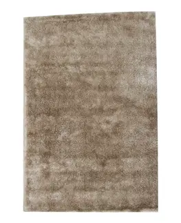 Koberce a koberčeky KONDELA Aroba koberec 140x200 cm krémová