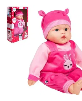 Hračky bábiky PLAYTO - Česky hovoriaca a spievajúca detská bábika Terezka 46 cm