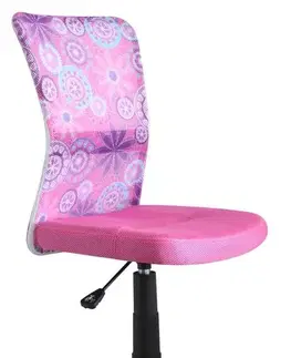 Detské stoličky a kreslá Detská stolička DINGO Halmar Ružová