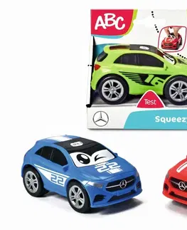 Hračky - autíčka DICKIE - Abc Mercedes Squeezy, 11 Cm, Mix produktov, 3 Druhy