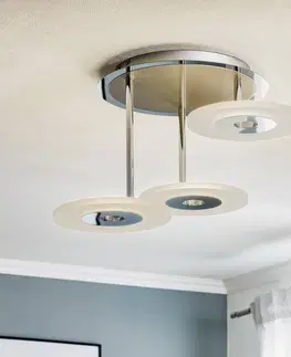Stropné svietidlá Paul Neuhaus Adali stropné LED svietidlo stmievateľné vypínačom