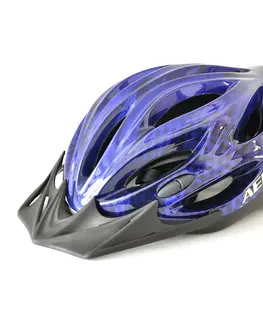 Cyklistické prilby Cyklo prilba SPARTAN Aerogo - S modrá