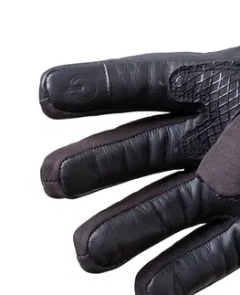 Zimné rukavice Vyhrievané moto a lyžiarske rukavice W-TEC HEATamo čierno-červená - XS
