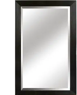 Zrkadlá KONDELA Malkia Typ 1 zrkadlo na stenu čierna