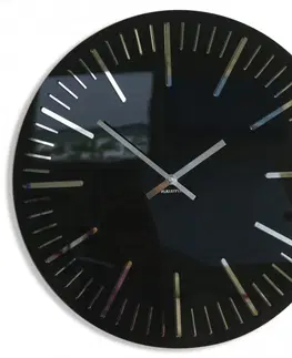 Hodiny Nástenné akrylové hodiny Trim Flex z112-1-0-x, 50 cm, čierne