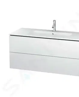 Kúpeľňa DURAVIT - L-Cube Umývadlová skrinka 550x1020x481 mm, 2 zásuvky, biela mat LC624301818