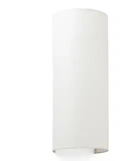 Nástenné svietidlá FARO BARCELONA Nástenné svietidlo Cotton zakrivené 37x15cm béžové