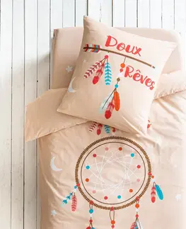 Bavlnené Detská posteľná súprava Doudou s potlačou lapača snov, bavlna