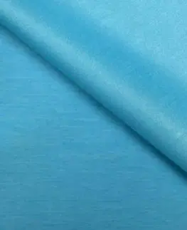 Závesy Dekoračná látka alebo záves, Malaga 150 cm, modrotyrkysová 150 cm