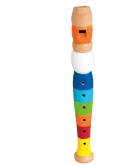 Hudobné nástroje pre deti Bino Flauta farebná