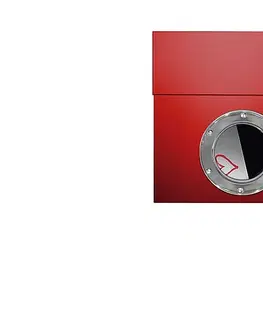 Poštové schránky Radius design cologne Schránka na listy RADIUS DESIGN (LETTERMANN 1 STANDING red 563R) červená