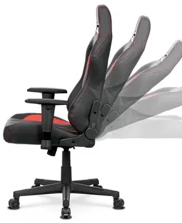 Kancelárske stoličky Herné kreslo E-RACER Autronic Sivá