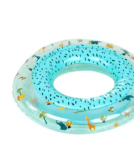 vodné športy Nafukovacie koleso 51 cm priesvitné s potlačou savany