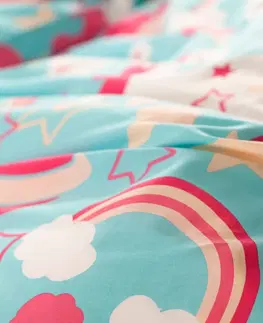 Bavlnené Detská posteľná bielizeň s potlačou Jednorožca, bio bavlna, eco-friendly