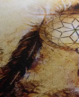 Obrazy Feng Shui Obraz indiánsky lapač snov