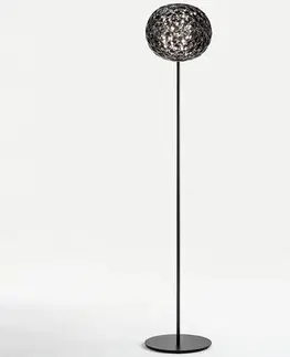 Stojacie lampy Kartell Kartell Planet stojaca LED lampa 160cm dymová sivá