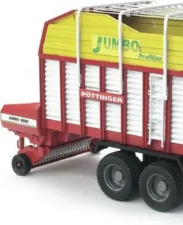 Hračky - dopravné stroje a traktory BRUDER - 02214 Zberač a prepravník slamy Pottinger Jumbo 6600