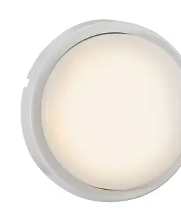 Vonkajšie nástenné svietidlá Nordlux Vonkajšie nástenné LED Cuba Bright, Ø 17,5 cm